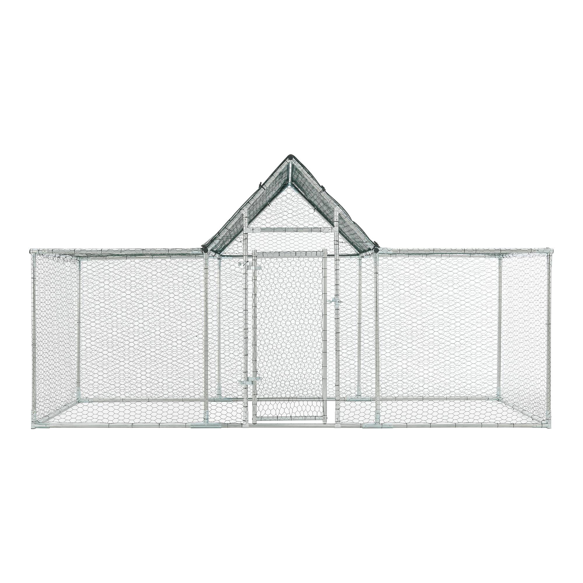 Pro.Tec - Enclos Extérieur Arguin Volière 300 x 100 x 100 - 150 cm Argent Vert [pro.tec] - Imagen 4
