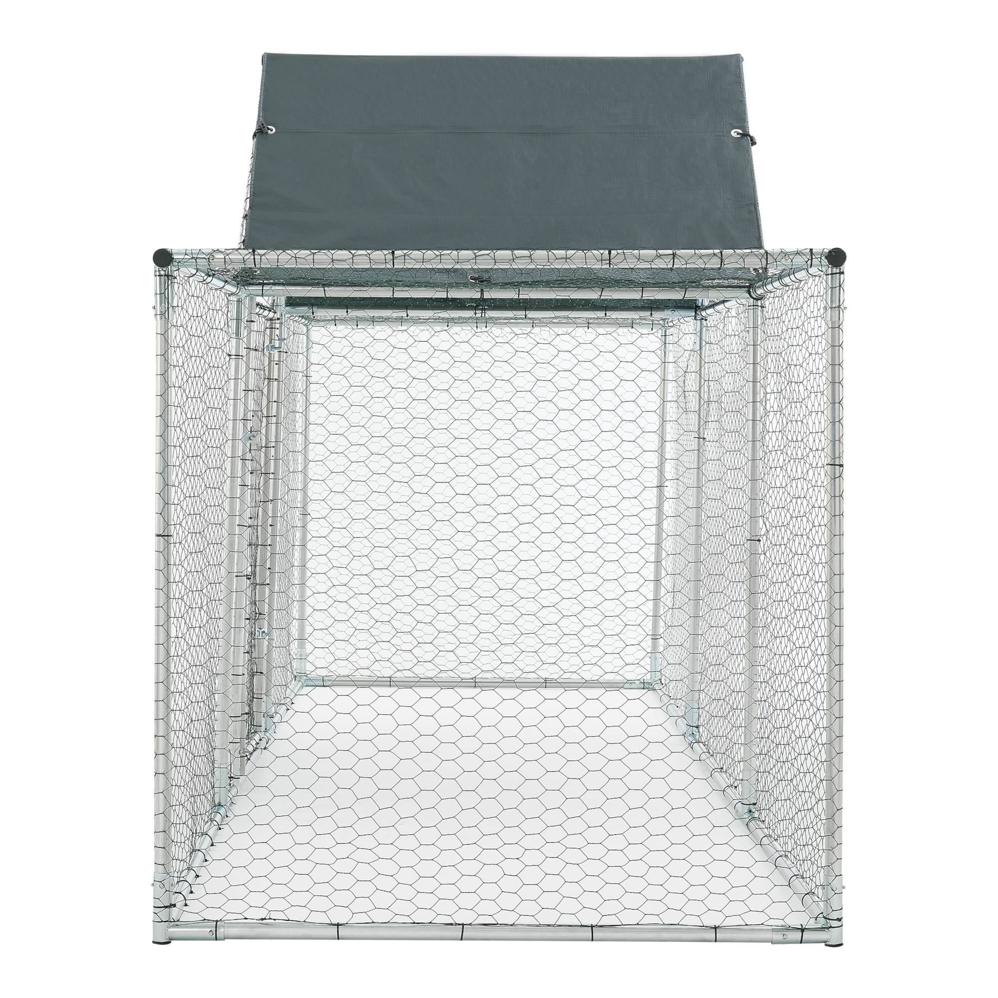 Pro.Tec - Enclos Extérieur Arguin Volière 300 x 100 x 100 - 150 cm Argent Vert [pro.tec] - Imagen 5