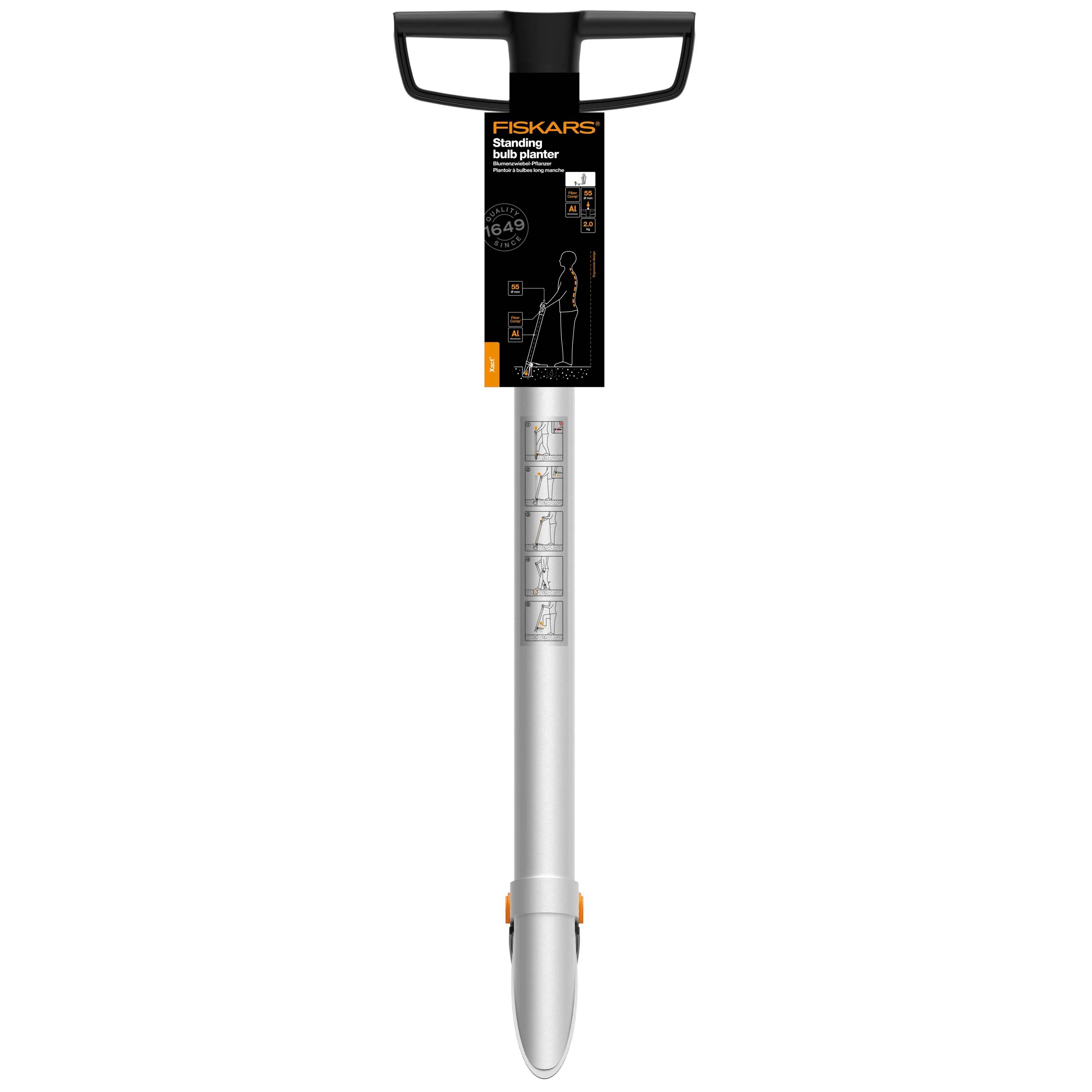 Fiskars - Plantoir à bulbes FISKARS Xact sur pied - Image 1