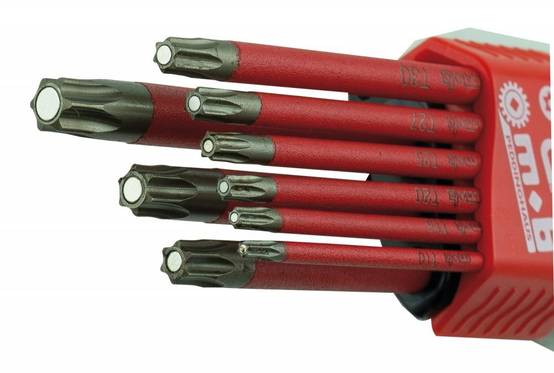 étui de 9 clés mâles torx® aimantées - MOB - Image 2