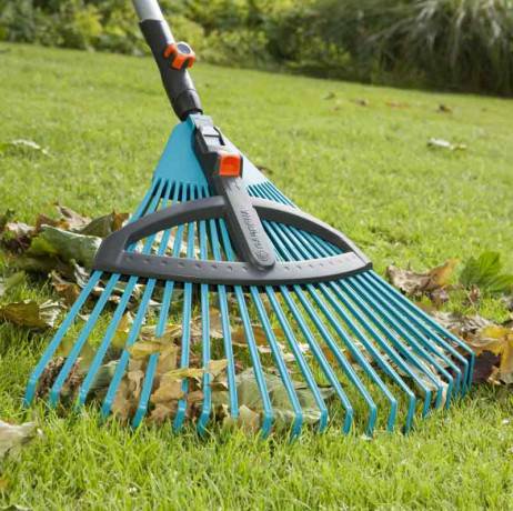 Gardena - Rastrillo de césped ajustable Combisystem - Imagen 4