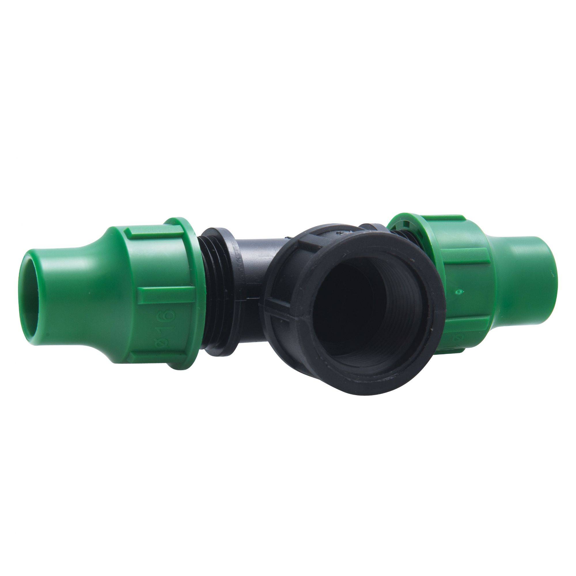 Jardibric - Jardibric - Conector en T para Manguera de Riego Ø 16 mm - Salida Hembra 20x27 - Derivación de la Red - Imagen 3