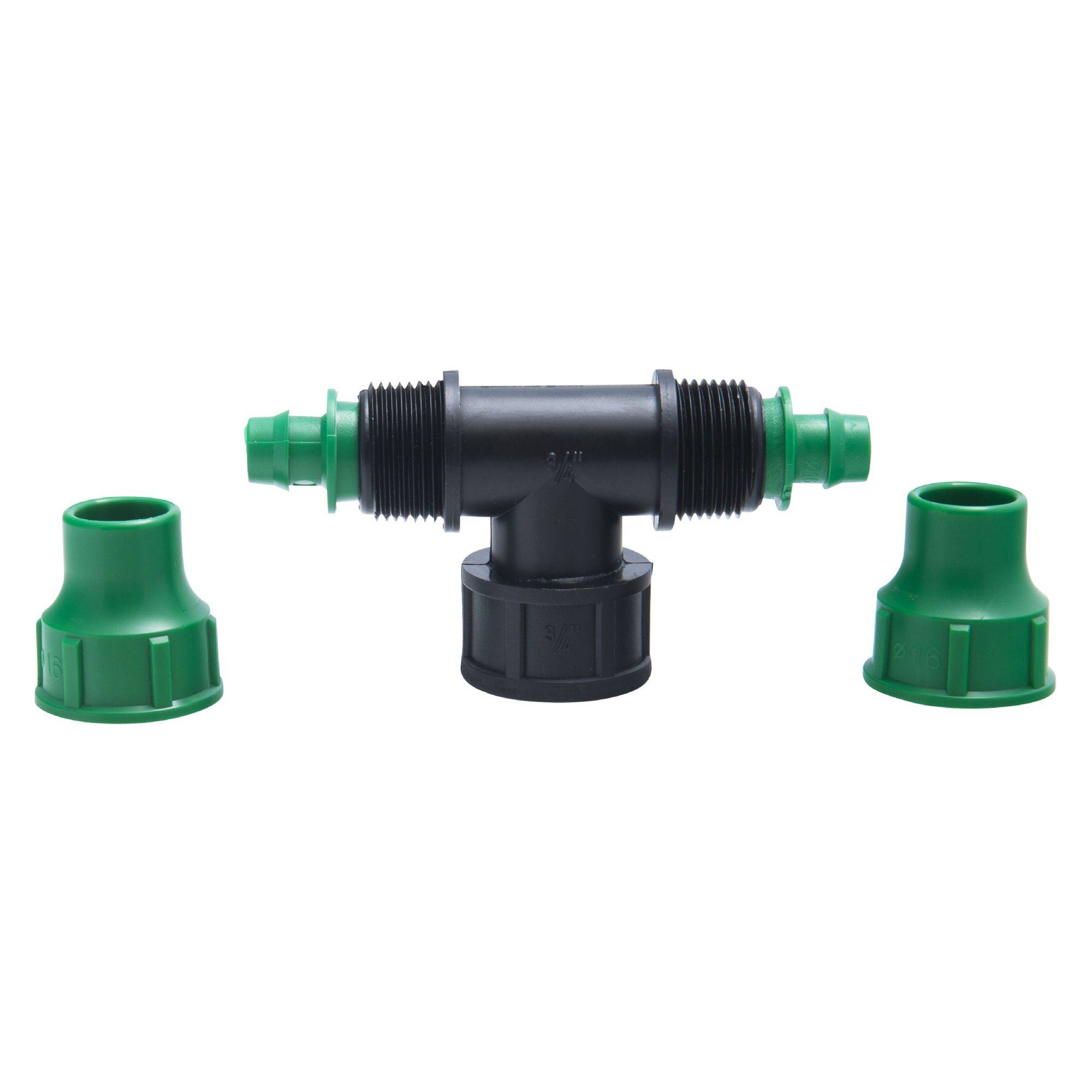 Jardibric - Jardibric - Conector en T para Manguera de Riego Ø 16 mm - Salida Hembra 20x27 - Derivación de la Red - Imagen 4