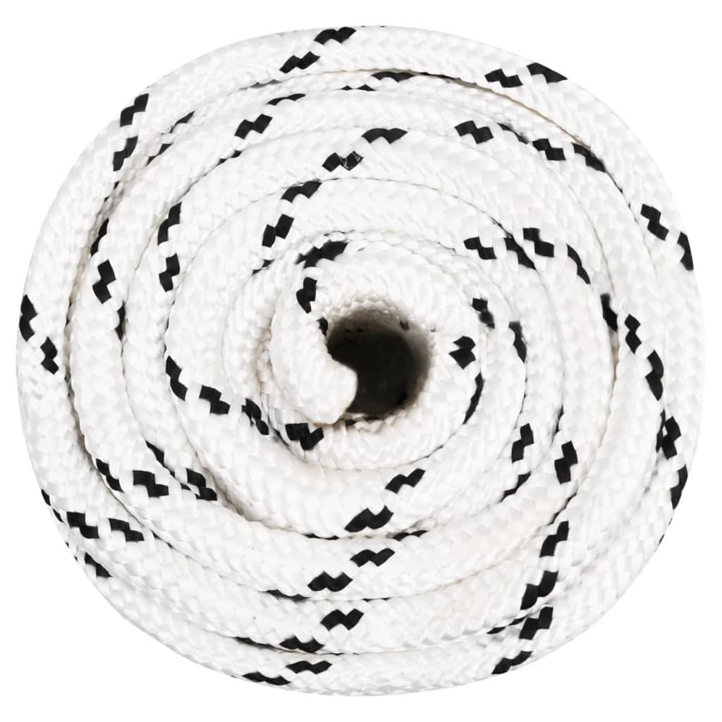 Corde de travail Blanc 18 mm 100 m Polyester Maison Chic - Image 3