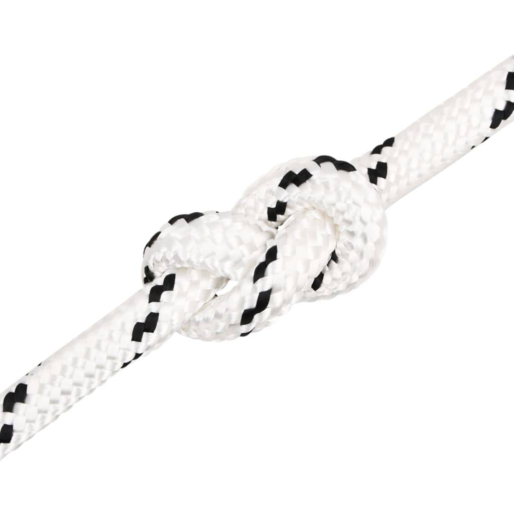 Corde de travail Blanc 18 mm 100 m Polyester Maison Chic - Image 5