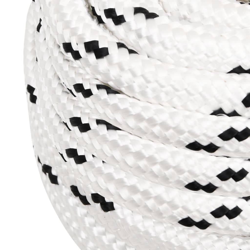 Corde de travail Blanc 18 mm 100 m Polyester Maison Chic - Image 4