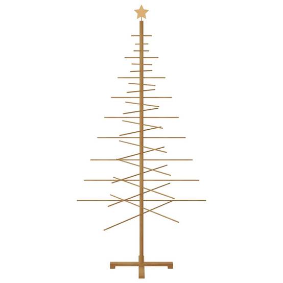 ComfortXL - Sapin de Noël design en bambou pour intérieur et extérieur Marron 210 cm – ComfortXL Outdoor Living - Image 5