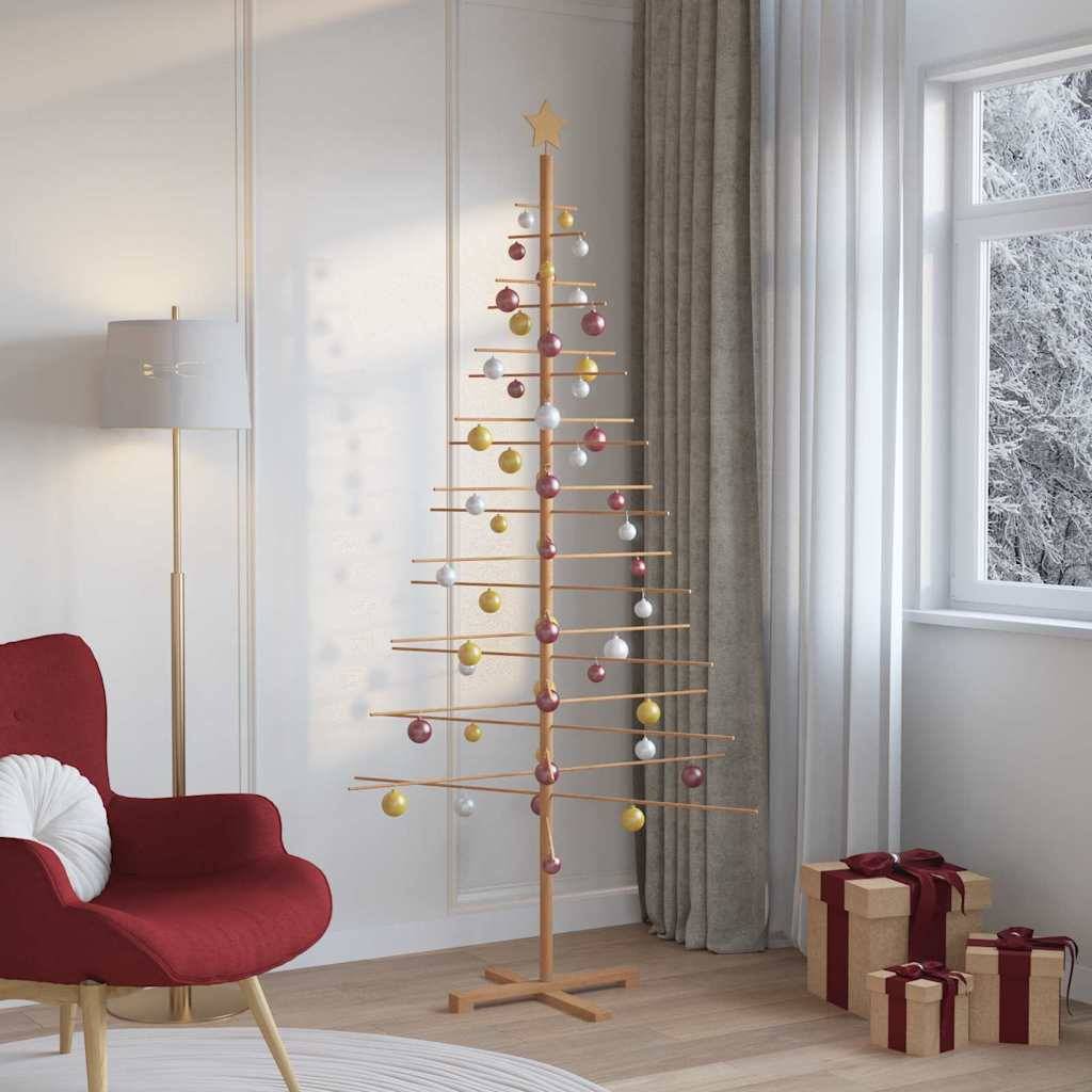 ComfortXL - Sapin de Noël design en bambou pour intérieur et extérieur Marron 210 cm – ComfortXL Outdoor Living - Image 4