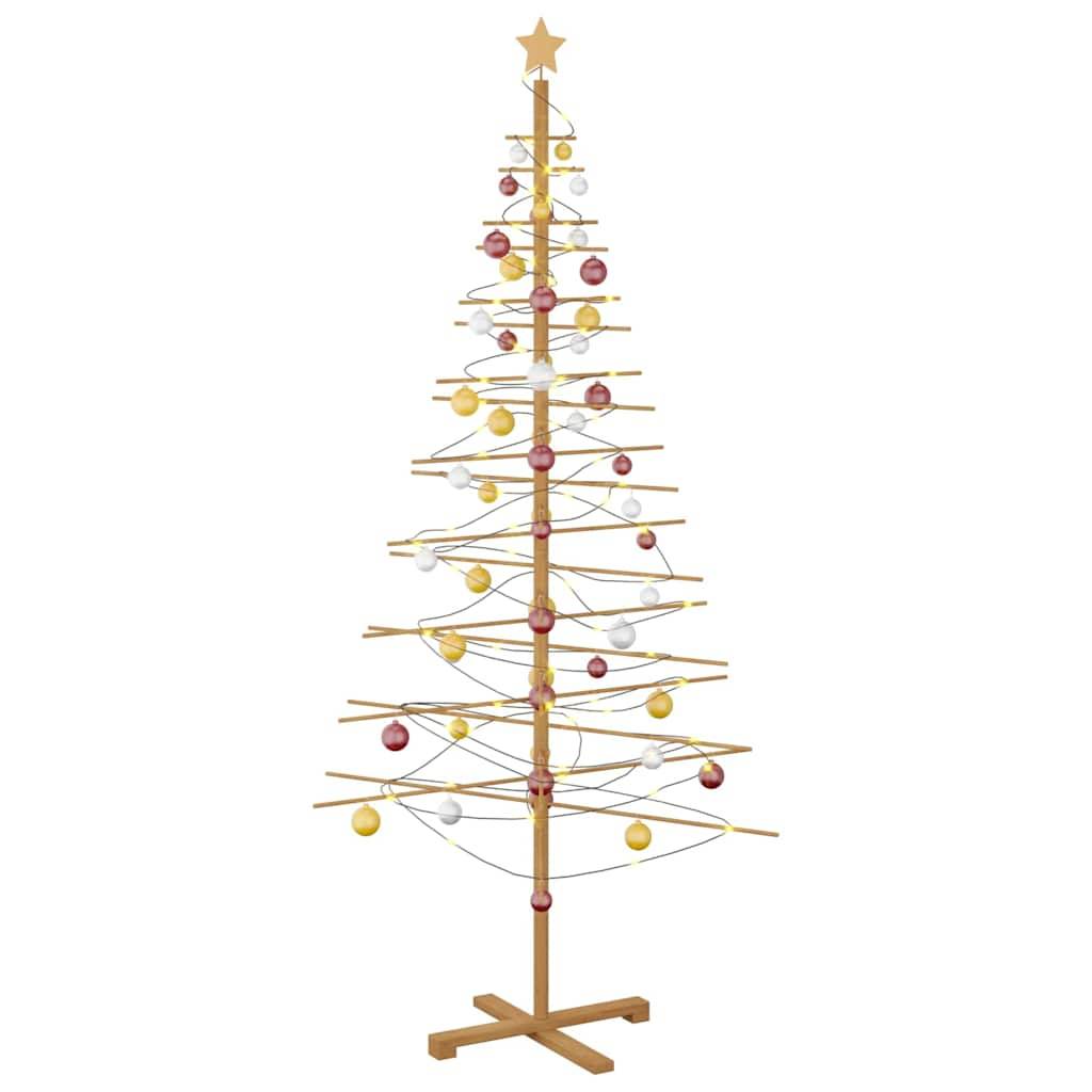 ComfortXL - Sapin de Noël design en bambou pour intérieur et extérieur Marron 210 cm – ComfortXL Outdoor Living - Image 3