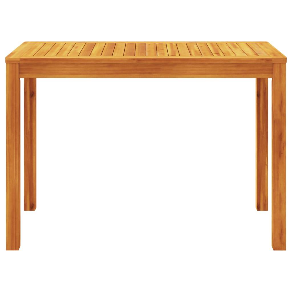 Maison Chic - Ensemble de 3 pcs table de jardin avec chaises - mobilier de jardin Bois d'acacia solide-JU2724 - Image 4