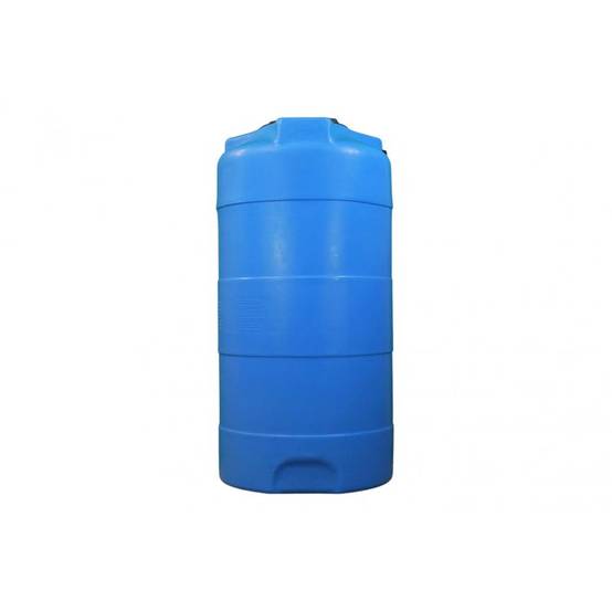 Cuve récupération eau de pluie 300L - Réservoir aérien vertical bleu - Polyéthylène - ELBI CV - Image 5