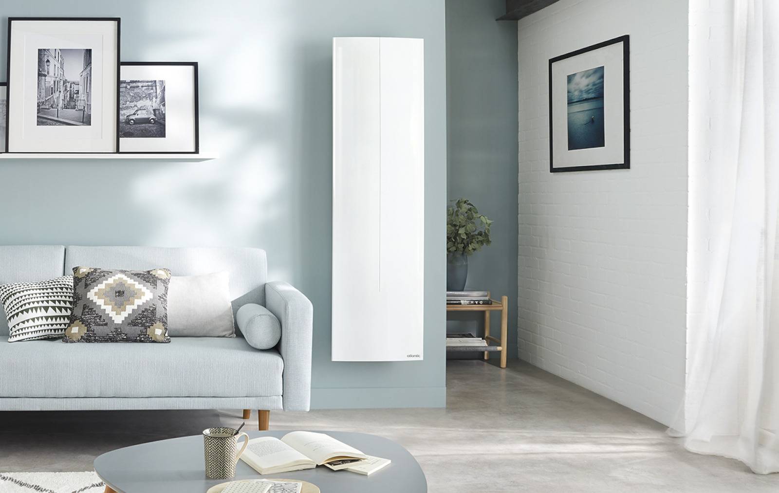 Radiateur électrique 2000W SOKIO vertical blanc - ATLANTIC - 503118 - Image 3