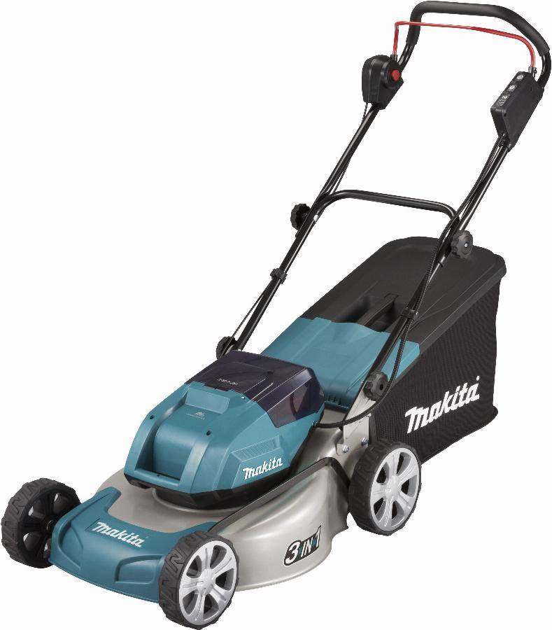 Tondeuse 36 V (2 x 18 V Li-Ion) 46 cm - MAKITA - Sans batterie, ni chargeur - DLM460Z - Image 1