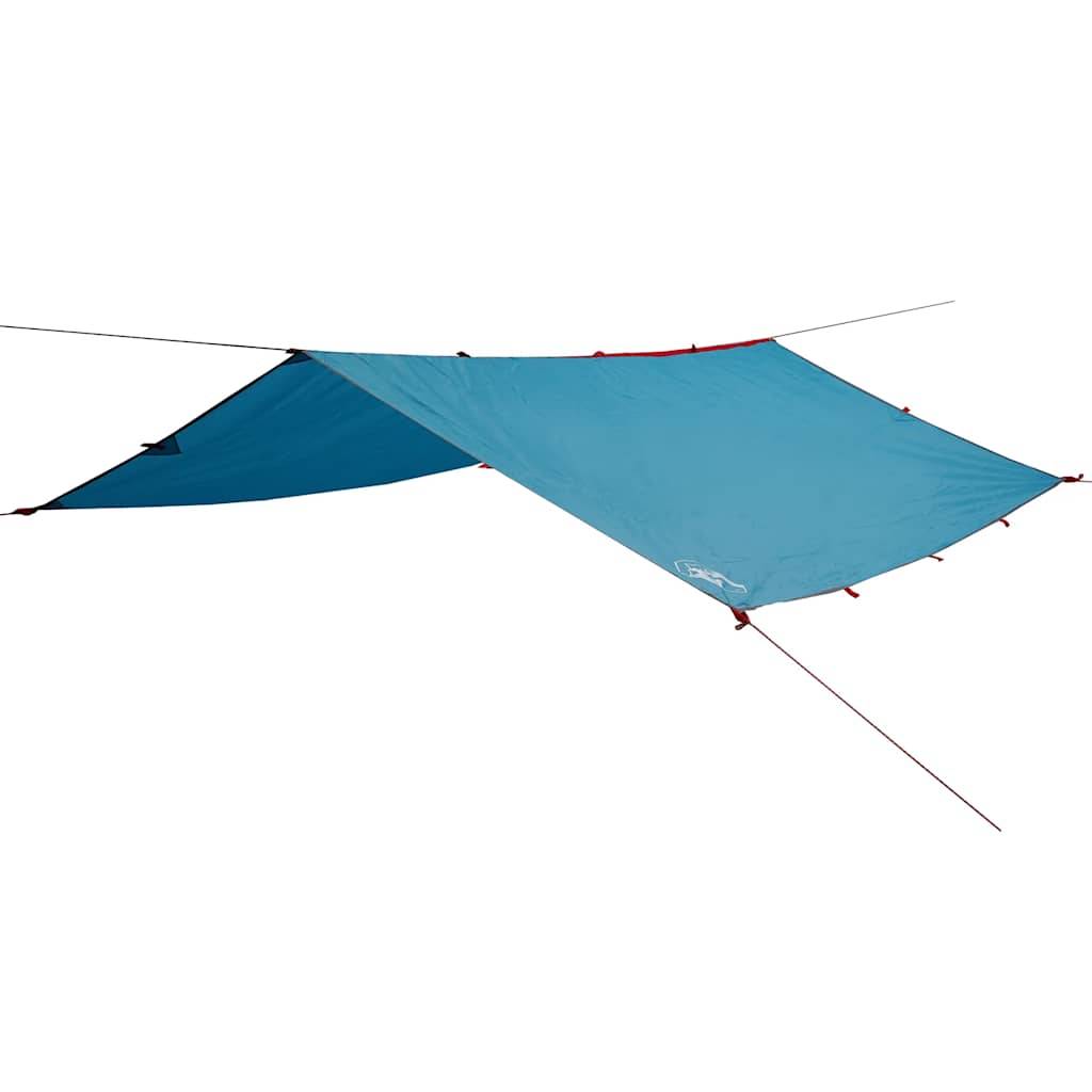 Tarp de Bivouac Polyester Imperméable Léger Abri de Pluie Polyvalent Bleu 300x294 cm – ComfortXL Outdoor Living - Imagen 2
