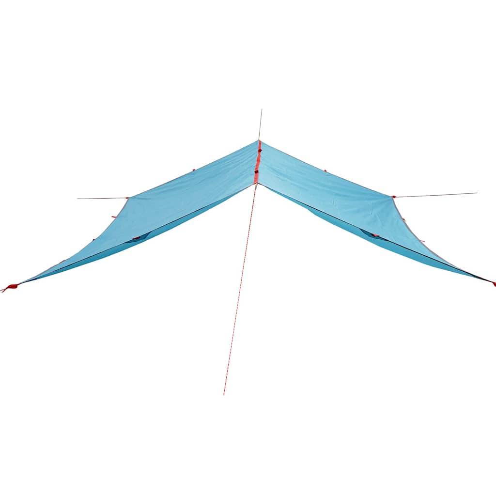 Tarp de Bivouac Polyester Imperméable Léger Abri de Pluie Polyvalent Bleu 300x294 cm – ComfortXL Outdoor Living - Imagen 3