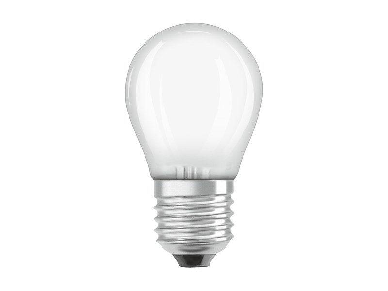 Osram - Ampoule variable led opaque sphérique E27 470 Lm 40 W blanc neutre, OSRAM - Image 1