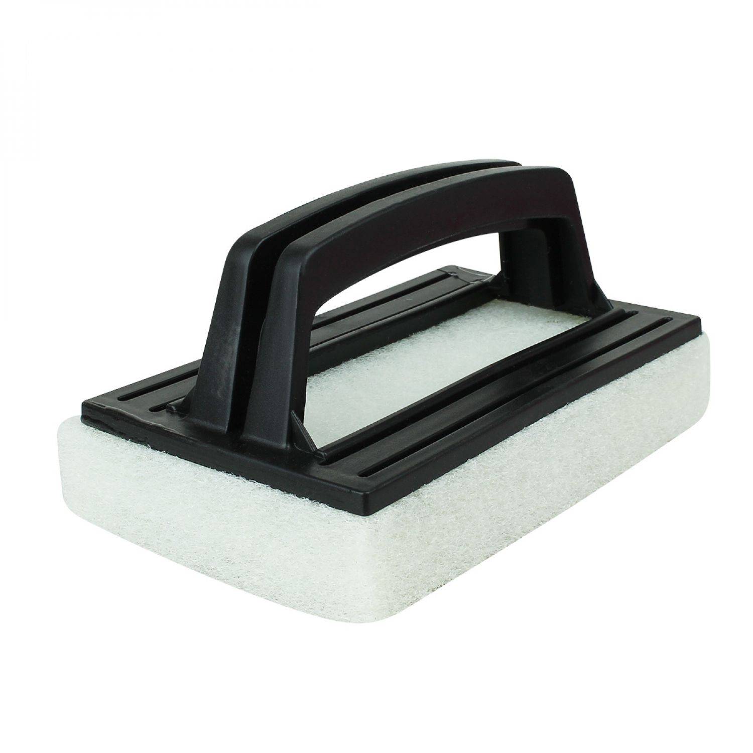 Linxor - Brosse, éponge ligne d'eau avec poignée pour piscine - 8.5 cm x 14.5 cm - Noir - Linxor - Imagen 1