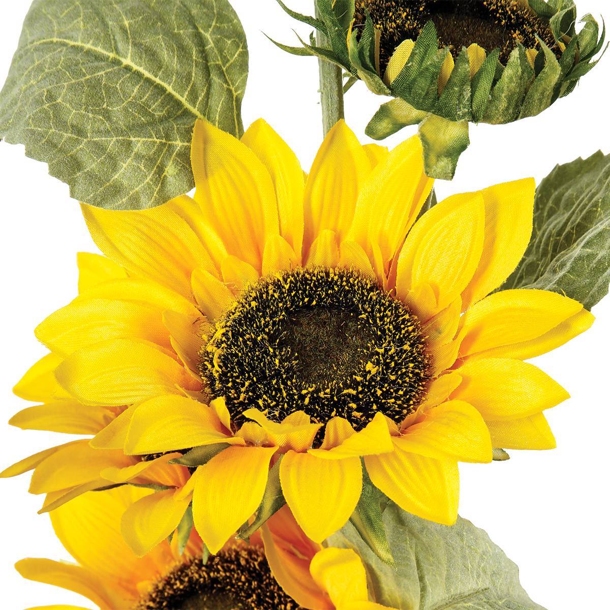Atmosphera - Tournesol artificiel jaune H80cm - Atmosphera Créateur d'intérieur - Image 2