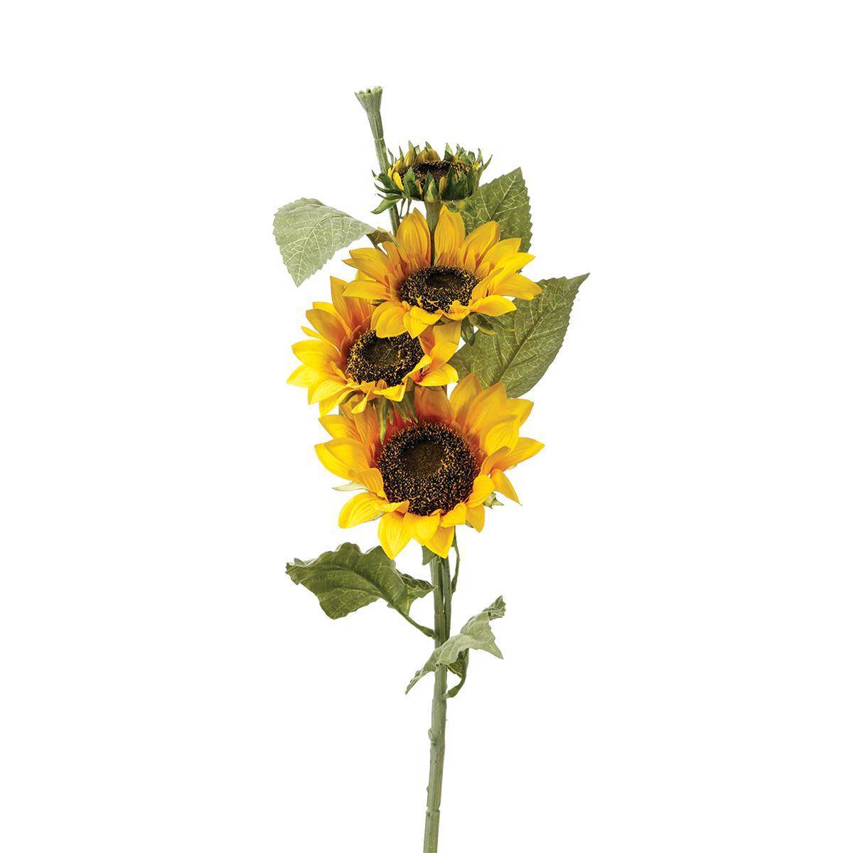 Atmosphera - Tournesol artificiel jaune H80cm - Atmosphera Créateur d'intérieur