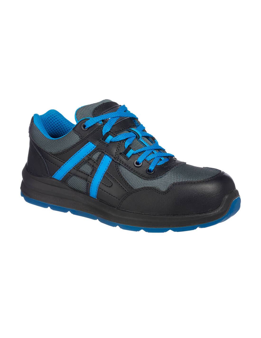 Portwest Compositelite Mersey Trainer S1p - 38 - Noir/bleu - Portwest