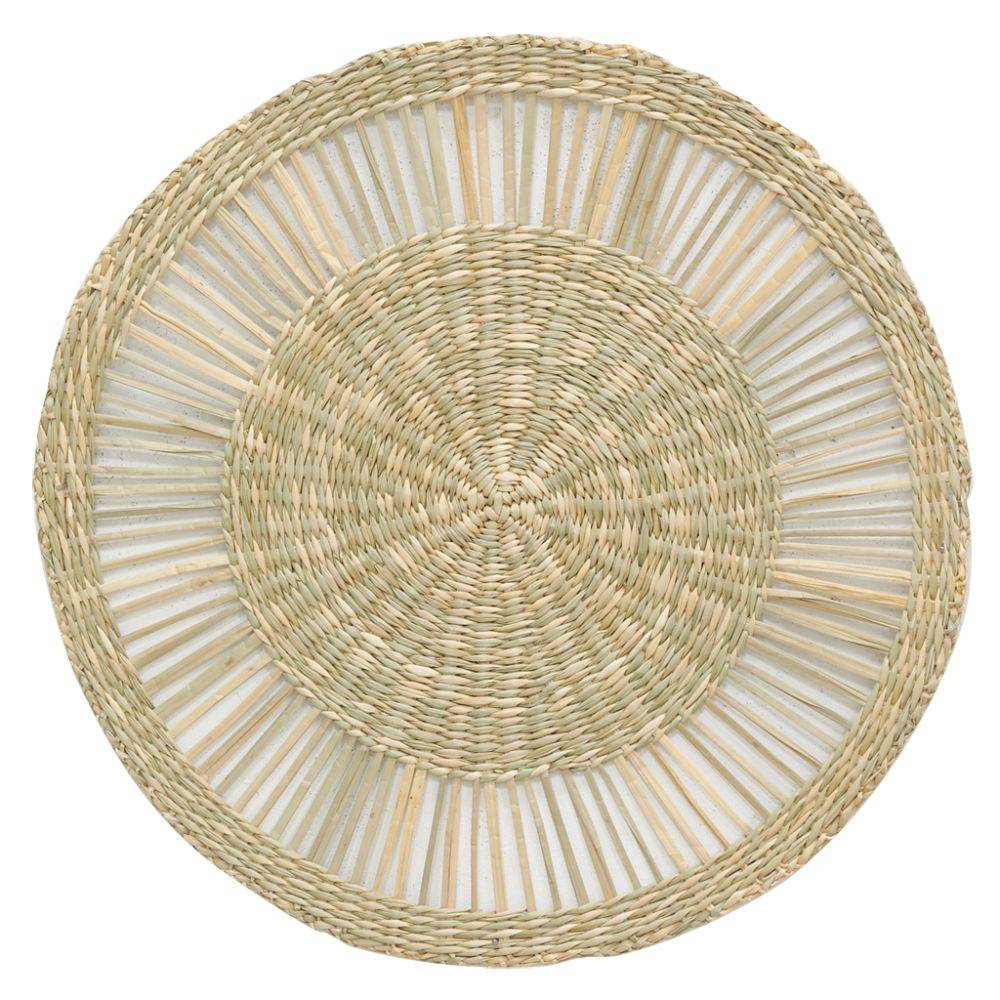 Aubry Gaspard - Sets de table en jonc de mer naturel ajouré - Imagen 4