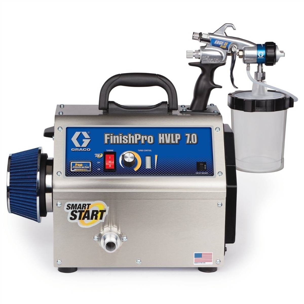 Pulvérisateur FinishPro HVLP 7.0 ProContractor - GRACO - 230V - 17P530 - Imagen 2