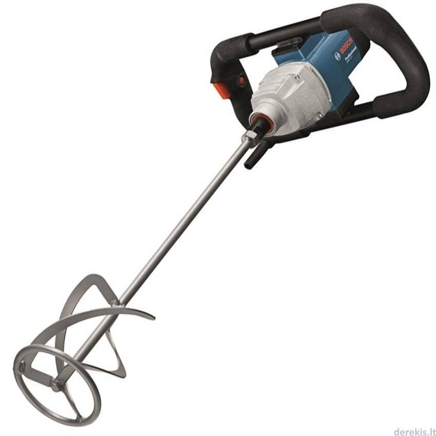Bosch Professional - Malaxeur 1 vitesse BOSCH GRW 12 E - 1200 W - 06011A7000 - Imagen 1