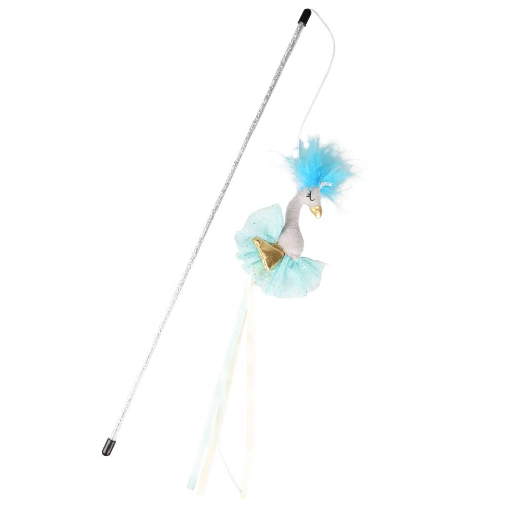 Flamingo - Canne à pêche  Barbarina bleu 45 cm. jouet pour chat. - Imagen 1