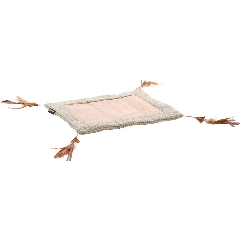 Flamingo - Tapis de jeu griffoir Rusty avec plumes pour chat - Imagen 1