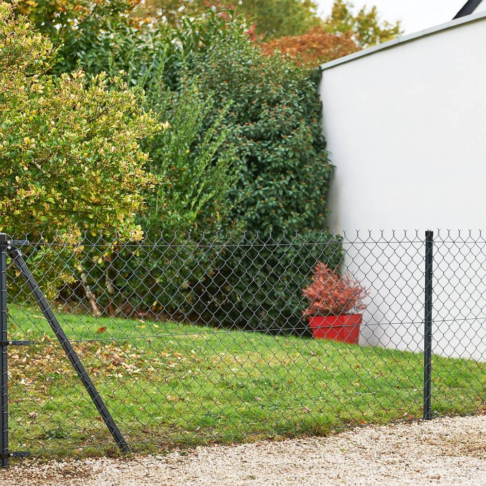 Centrale Brico - Grillage rouleau simple torsion gris, Rouleau 20m, Hauteur 1m20, Maille 50x50mm Centrale Brico - Imagen 2