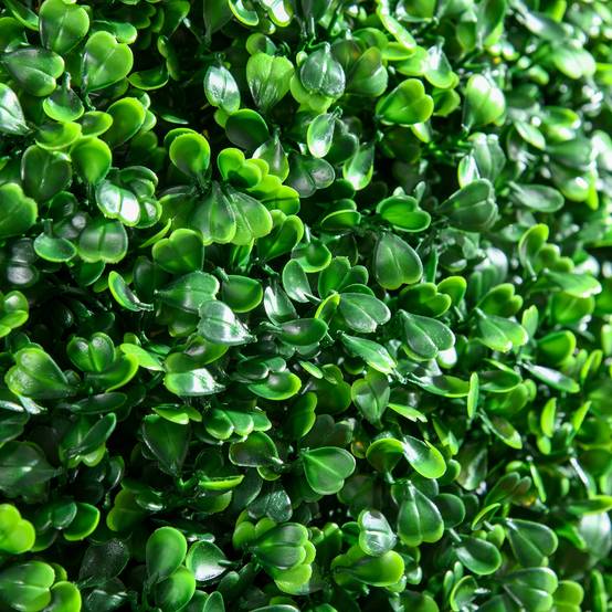 Lot 2 Boules Buis Artificielles Plastique Intérieur Extérieur Anti-UV 50cm Vert - ComfortXL Outdoor Living - Image 10