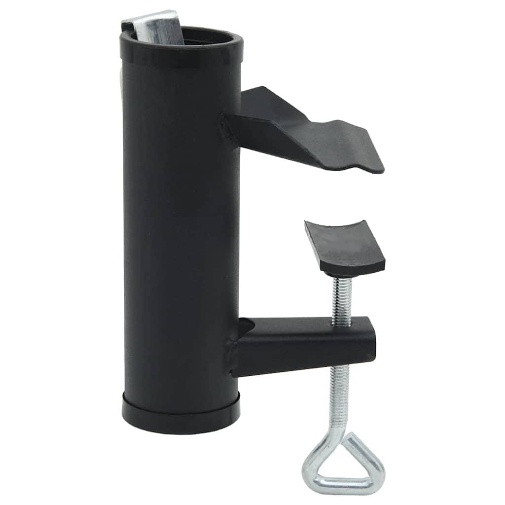 Vidaxl - Pinces à parasol pour balcon 2 pcs 25-38 mm acier vidaXL 4003383 - Image 5