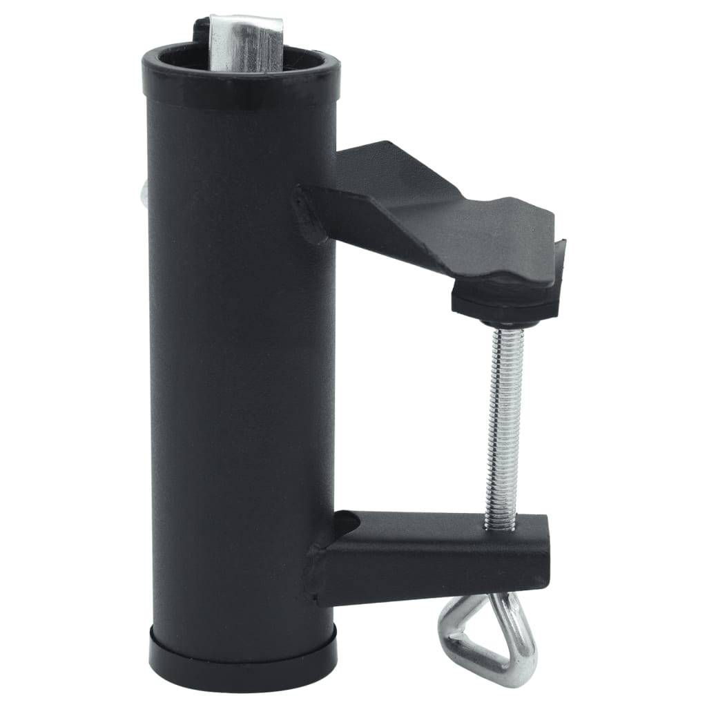 Vidaxl - Pinces à parasol pour balcon 2 pcs 25-38 mm acier vidaXL 4003383 - Image 4