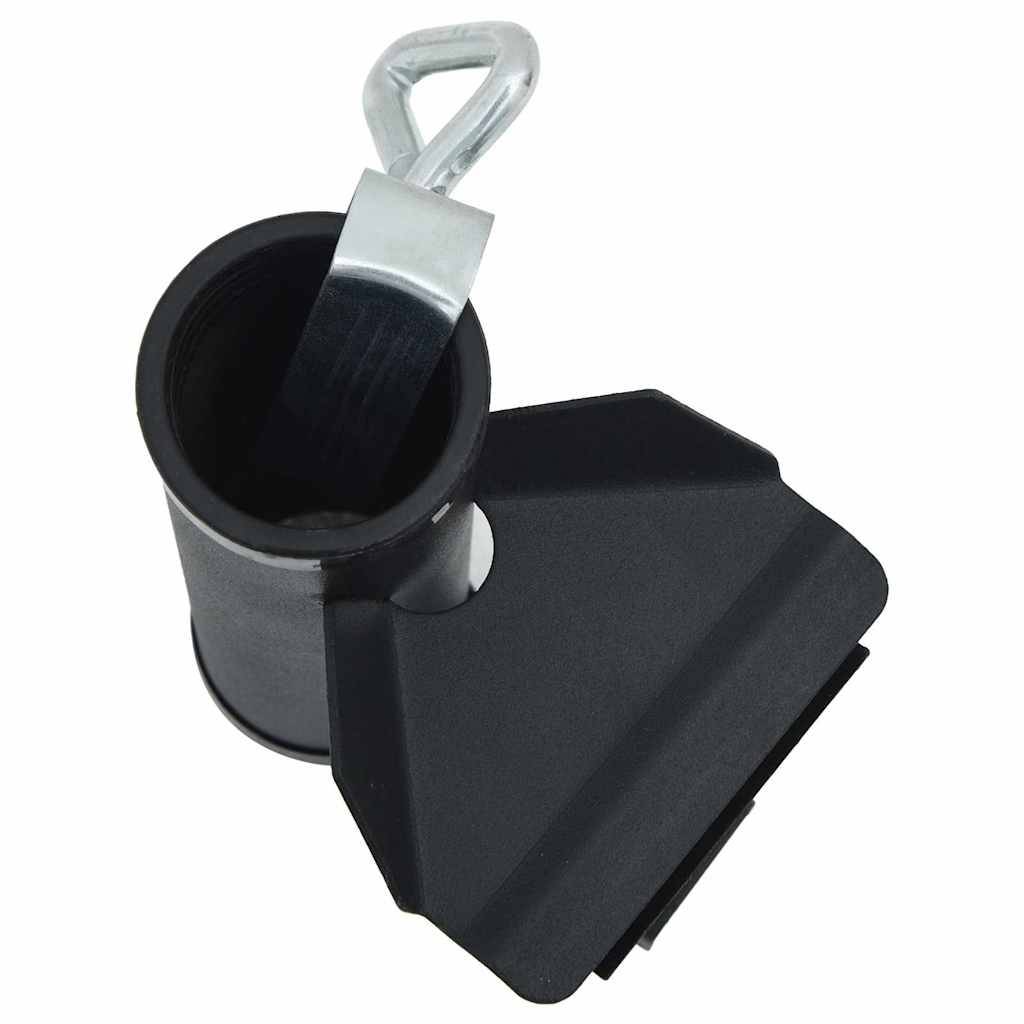 Vidaxl - Pinces à parasol pour balcon 2 pcs 25-38 mm acier vidaXL 4003383 - Image 6