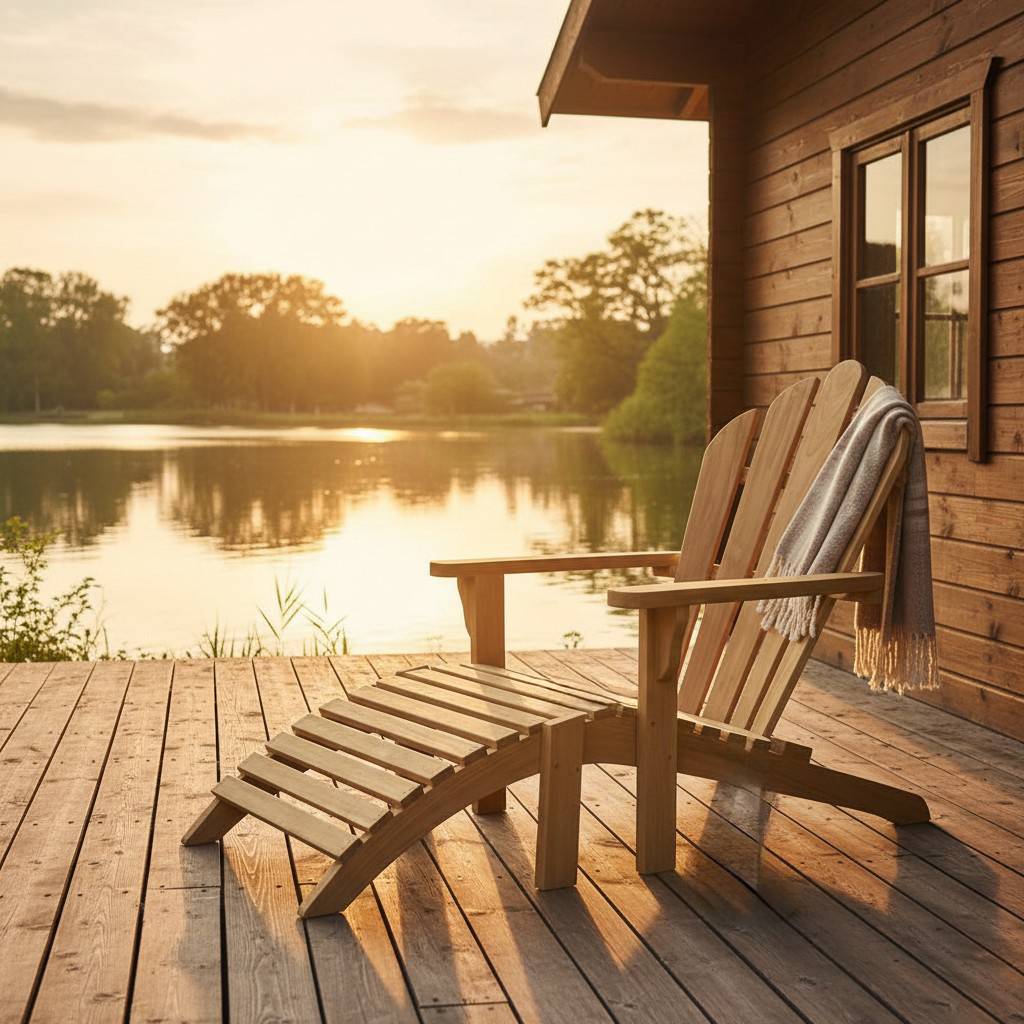 Adirondack en teck massif - TECK'Attitude - Imagen 8