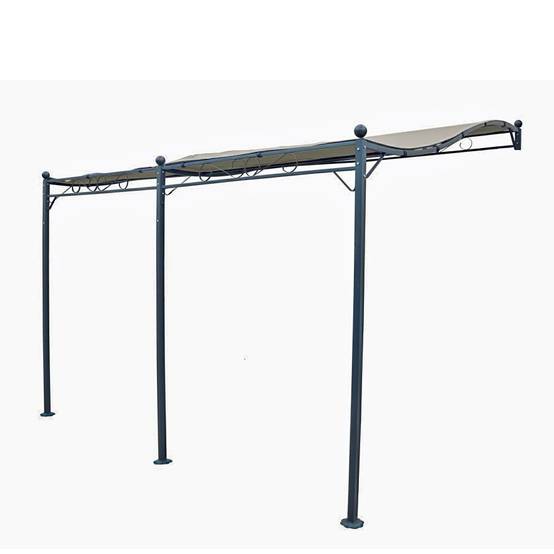 Pergola murale en acier époxy 3 x 4 m WERKA PRO - Image 1