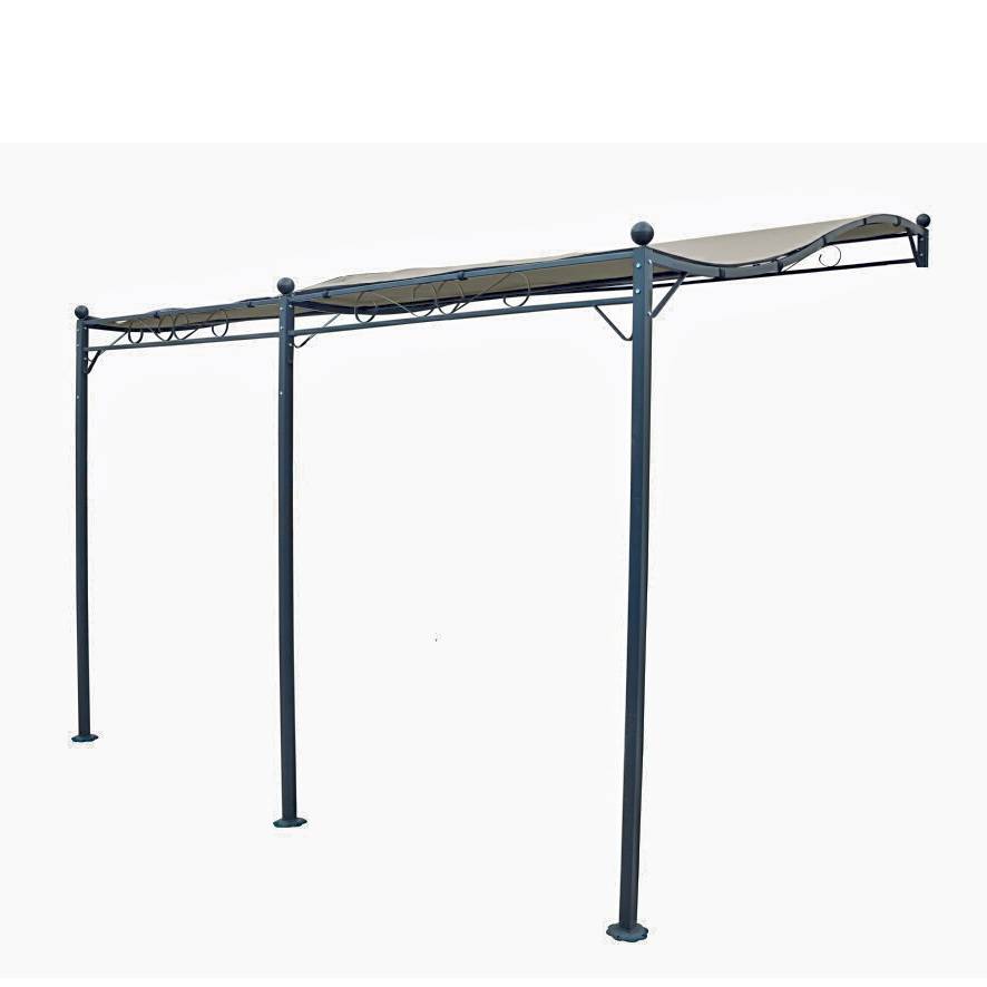 Pergola murale en acier époxy  3 x 4 m  WERKA PRO - Image 1