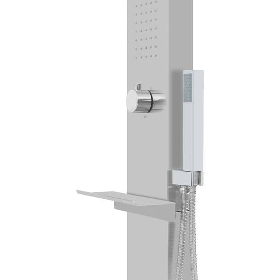 Douche d'exterieur Jukka Argenté 2,8 X 2,8 X 21 cm - P87209A - Image 7