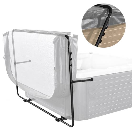 Vevor - VEVOR lève‑couvercle pour spa/baignoire balnéo, réglable 80–105 cm, largeur 135–235 cm, installation côté bas. - Image 1
