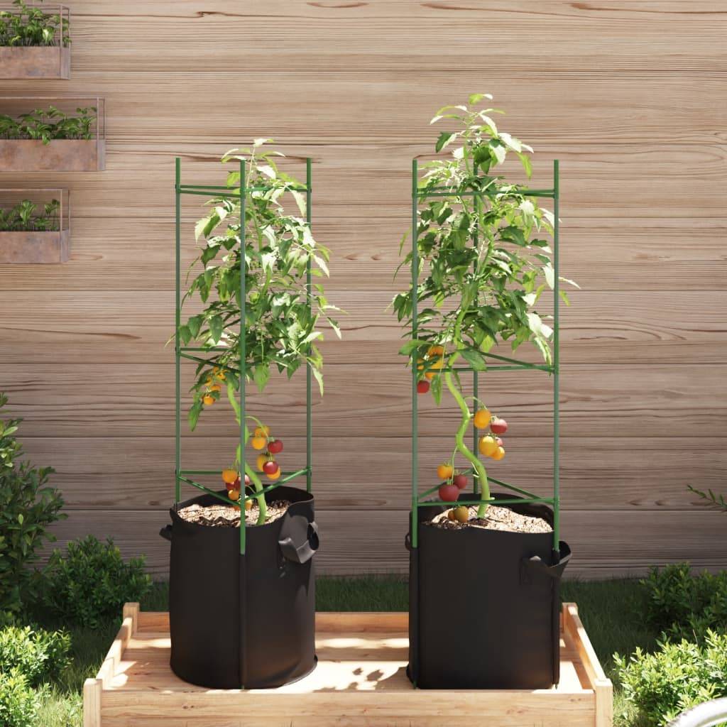 ComfortXL - Kit de Démarrage Culture Tomates Acier avec 2 Sacs de Plantation pour Balcon Vert 116 cm – ComfortXL Outdoor Living - Image 3