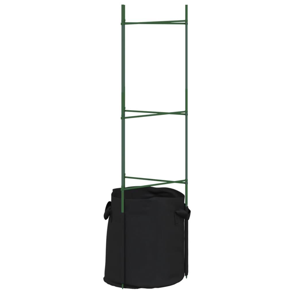 ComfortXL - Kit de Démarrage Culture Tomates Acier avec 2 Sacs de Plantation pour Balcon Vert 116 cm – ComfortXL Outdoor Living - Image 4