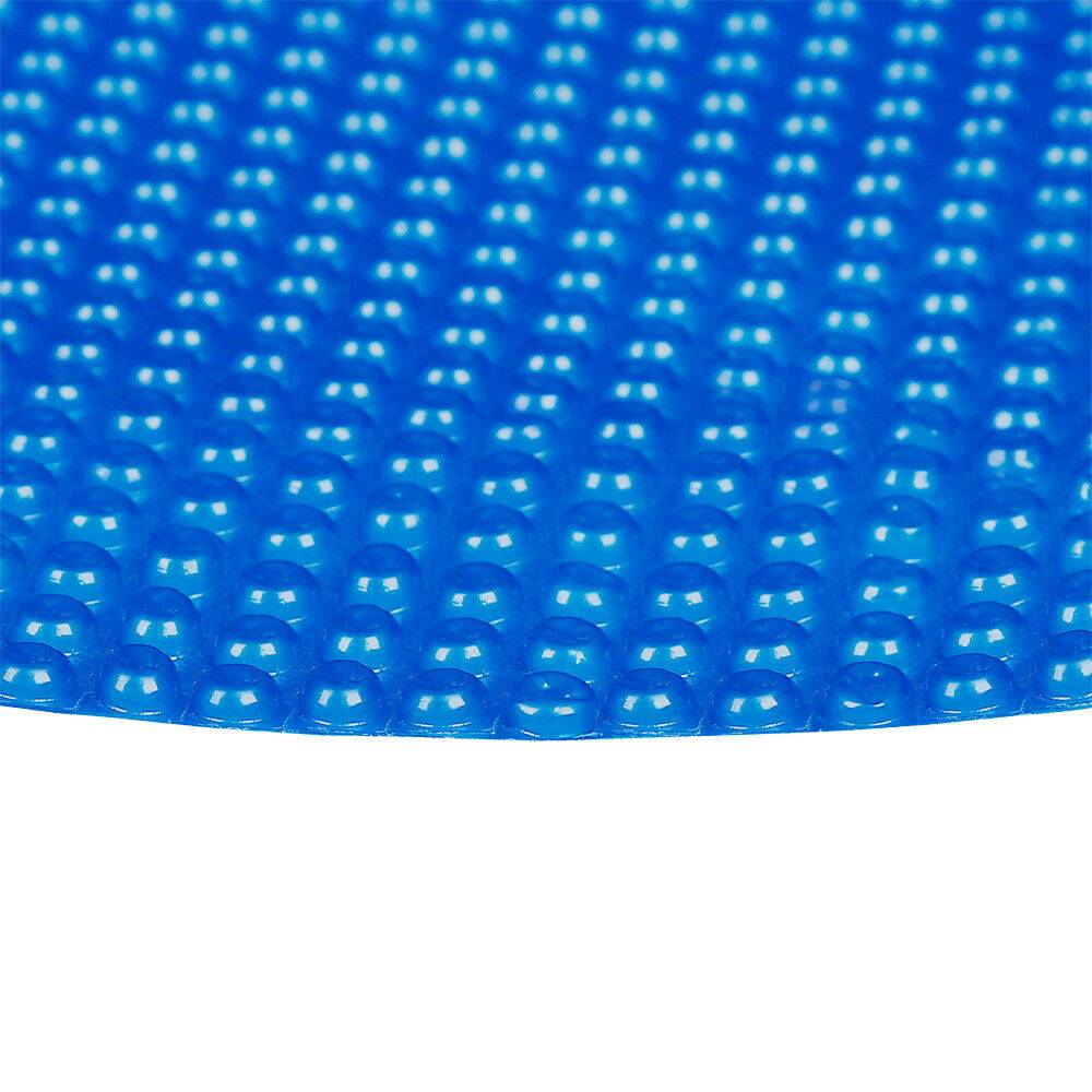 Helloshop26 - Piscine film solaire ronde couverture de piscine bleu diamètre 3,6m chauffage solaire PE - Imagen 3