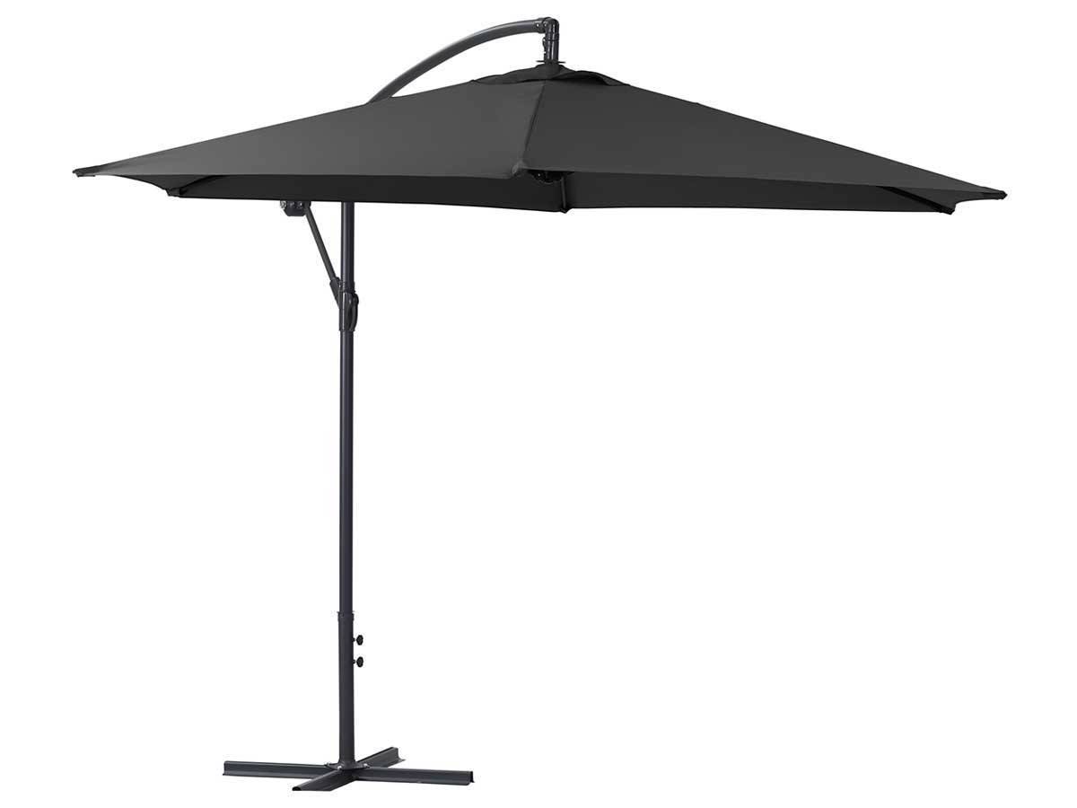 Parasol Déporté "ilios" - Noir -habitat Et Jardin - Imagen 1