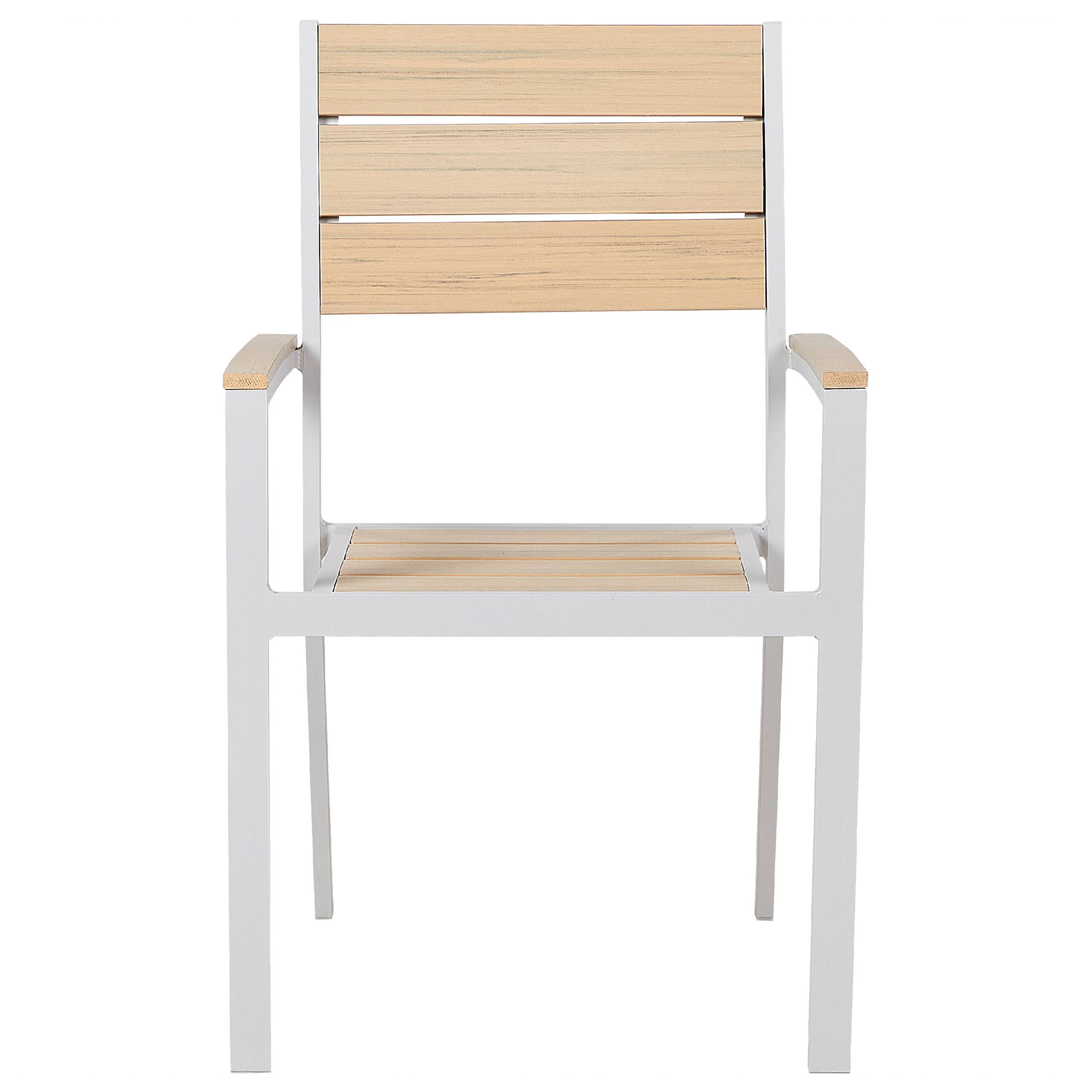 Beliani - Set de salle à manger, 4 Personnes Bois synthétique Beige PRATO - Beliani - Imagen 7