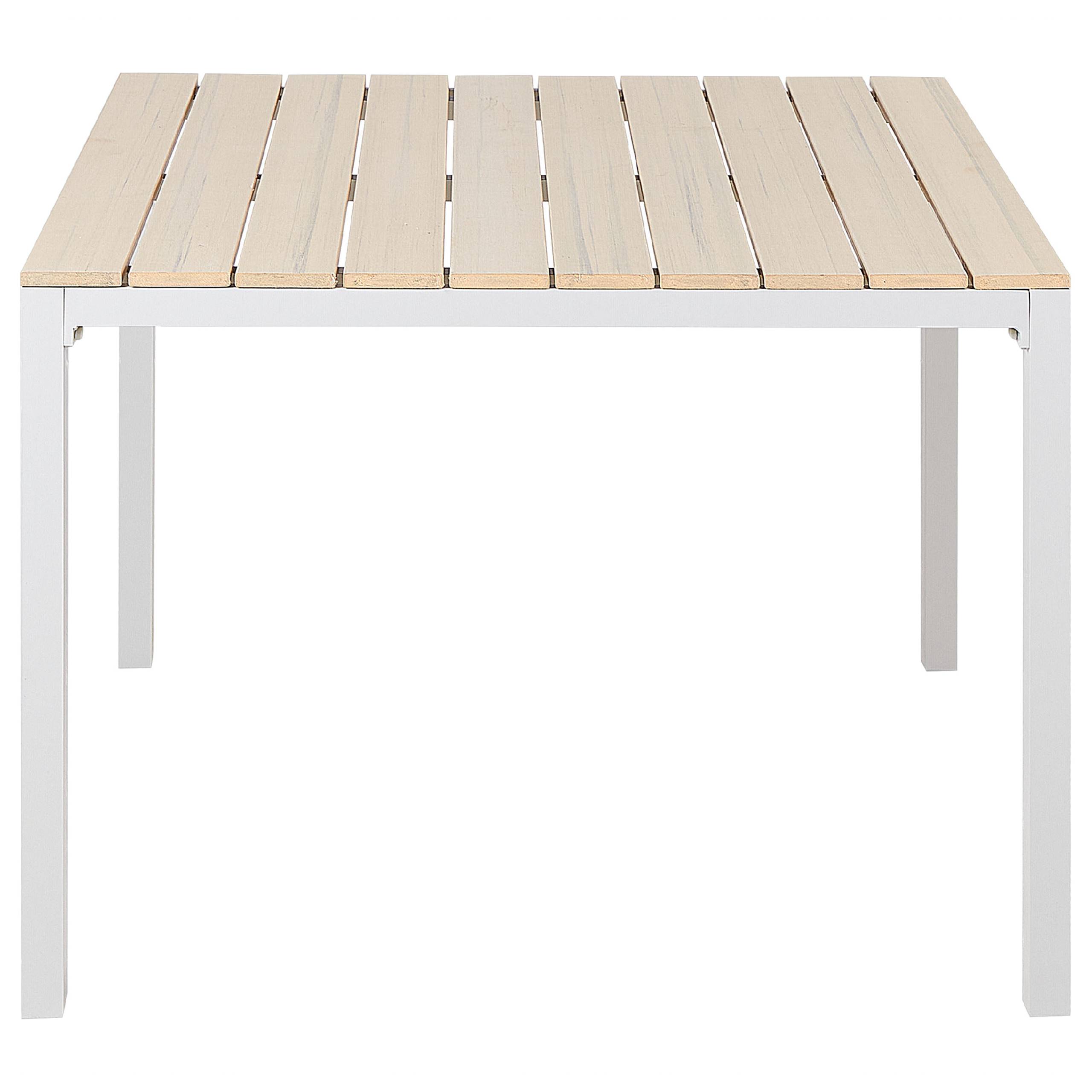 Beliani - Set de salle à manger, 4 Personnes Bois synthétique Beige PRATO - Beliani - Imagen 5