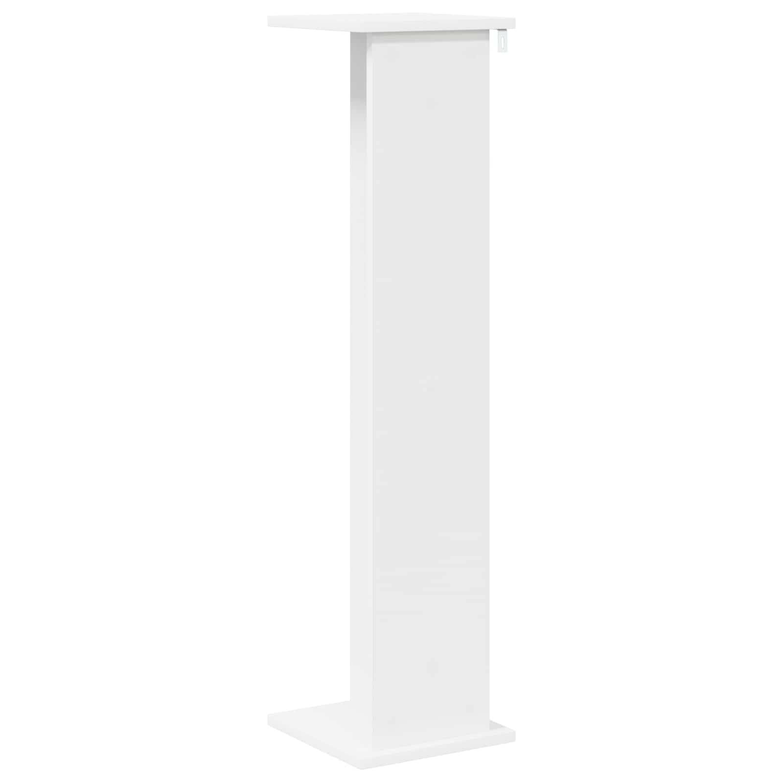 ComfortXL - Étagère Porte-Plantes Bois Intérieur Présentoir Multi-Niveaux Blanc 25x100cm - ComfortXL Outdoor Living - Image 6