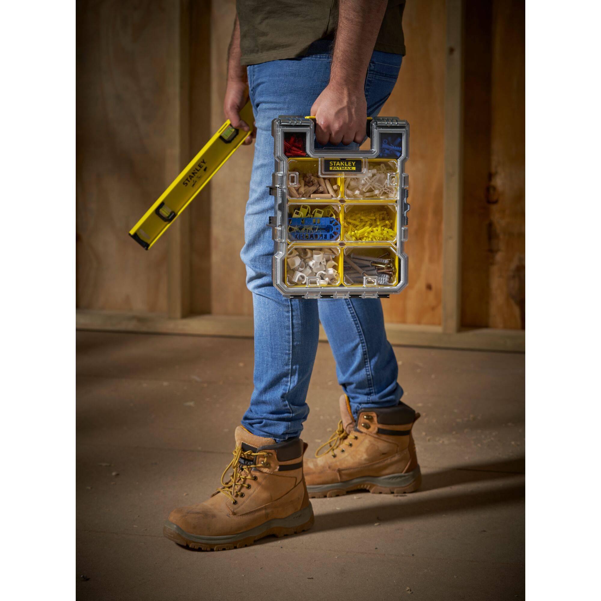 stanley - STANLEY FATMAX Organiseur étanche 8 Compartiments - FMST1-72378 - Image 5