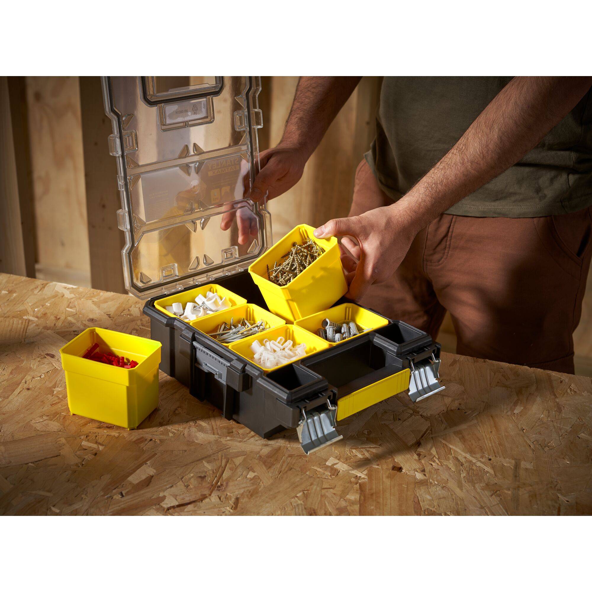 stanley - STANLEY FATMAX Organiseur étanche 8 Compartiments - FMST1-72378 - Image 4