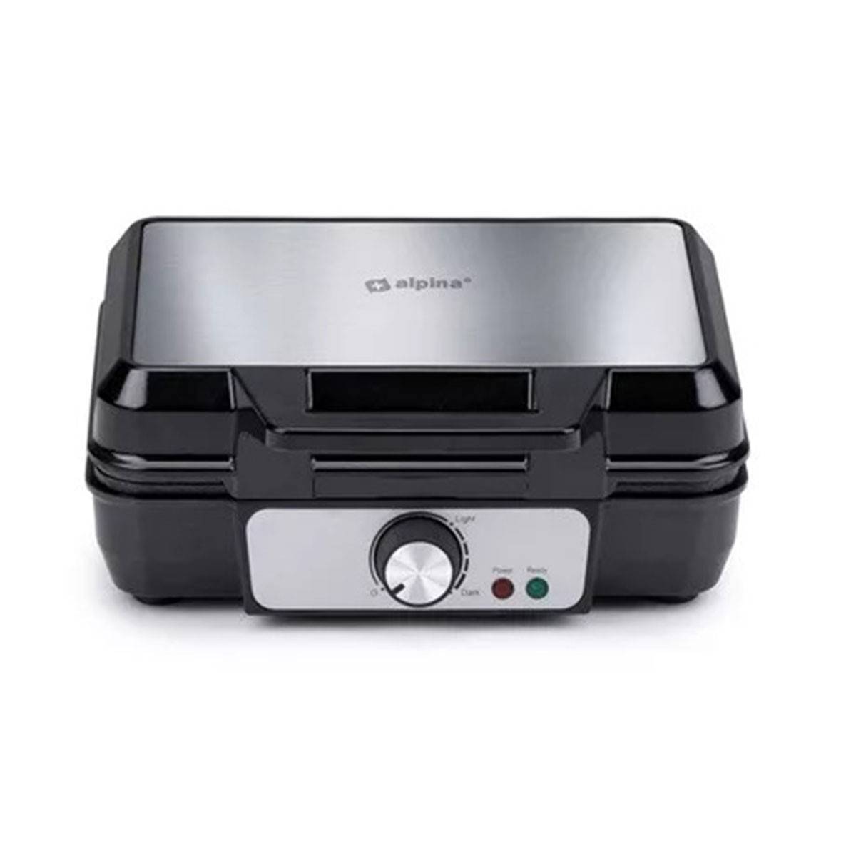 Alpina - Appareil à gaufres 1000W 2 Plaques Révetement Anti-adhésif ALPINA - Imagen 7