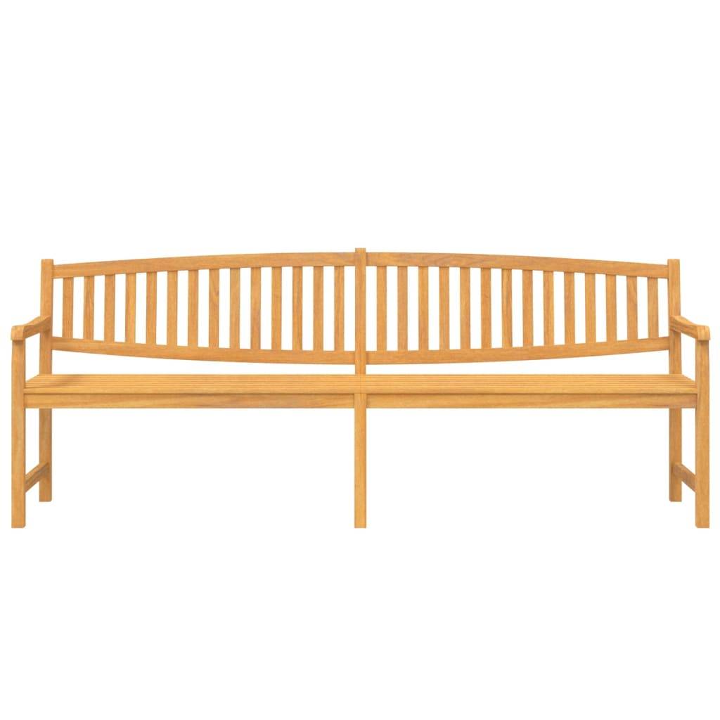 Maison Chic - Banc de jardin - Banc d'extérieur - Banquette 228x59,5x90 cm bois de teck solide - Imagen 3